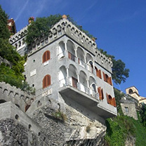 La struttura vista dal mare