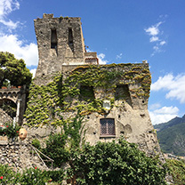 Villa con torre storica Ravello