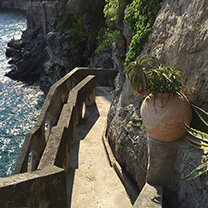 Villa posizionata sul mare Ravello