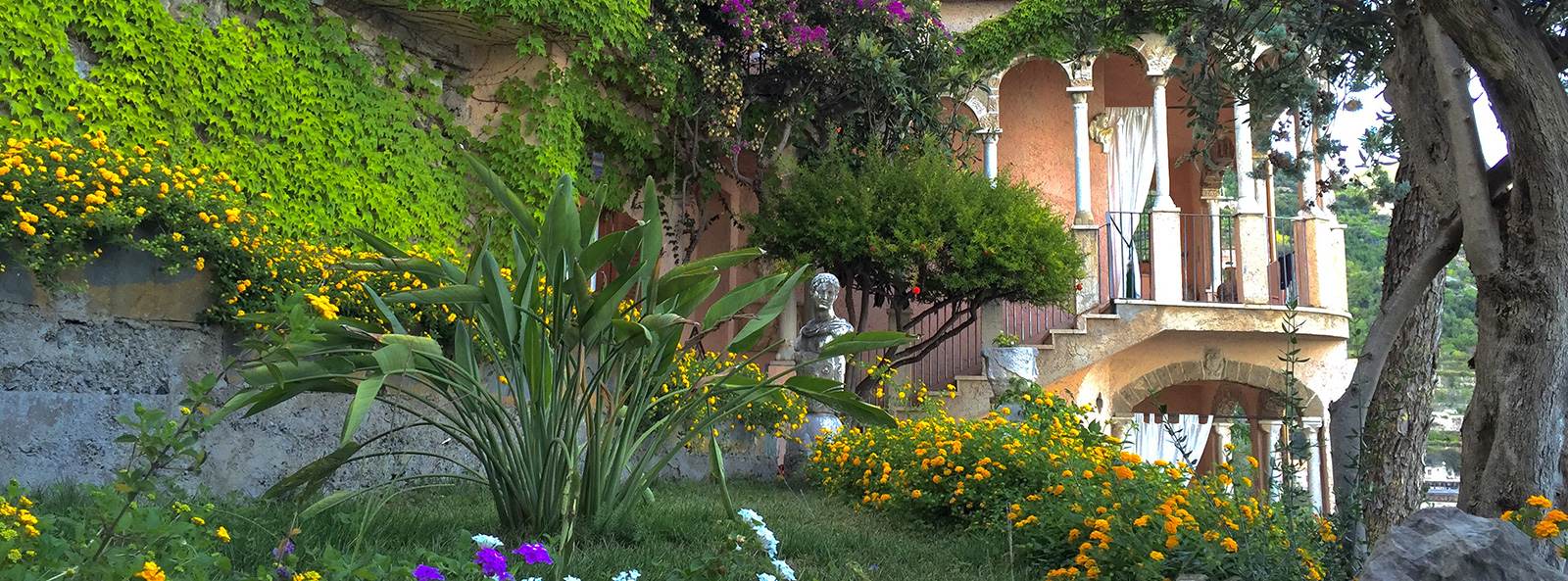 Giardino in fiore Alloggi con giardino privato Ravello